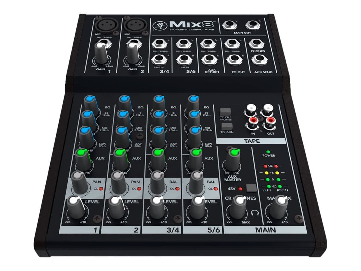 Mackie Mix Series Mix8 Mixeur analogique