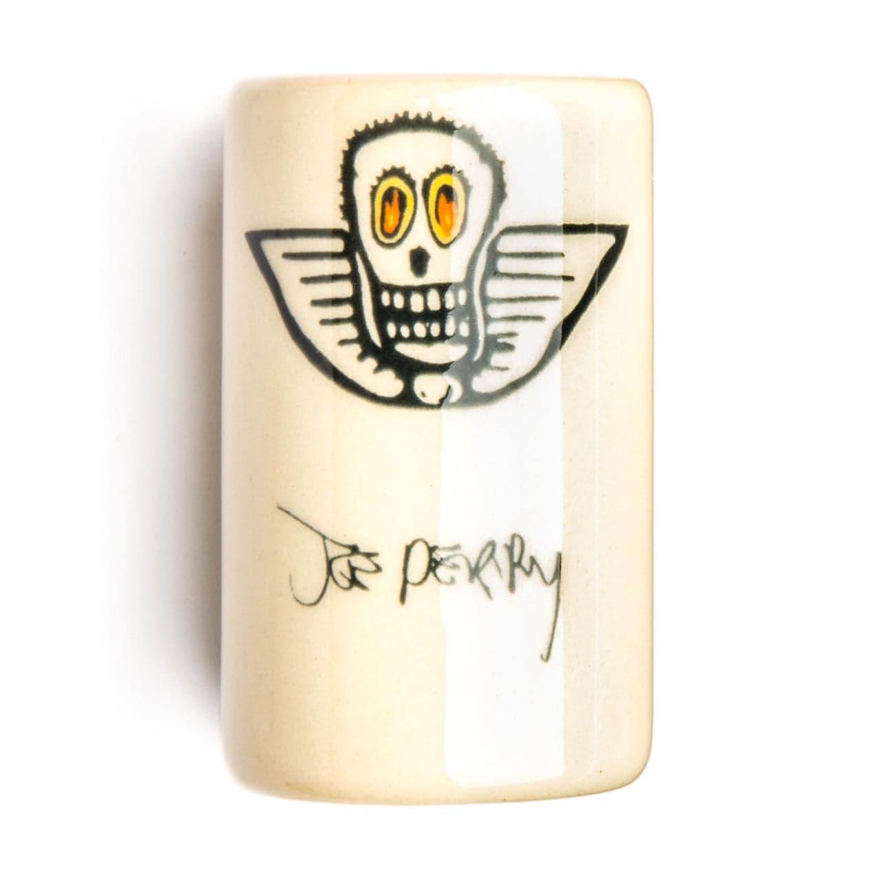 Dunlop Joe Perry 258 Bottleneck Blanc
