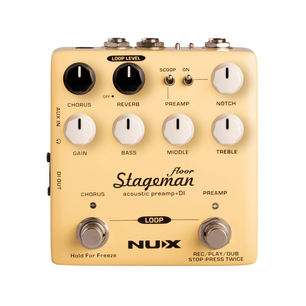 Nux Préampli acoustique Looper 3 effets
