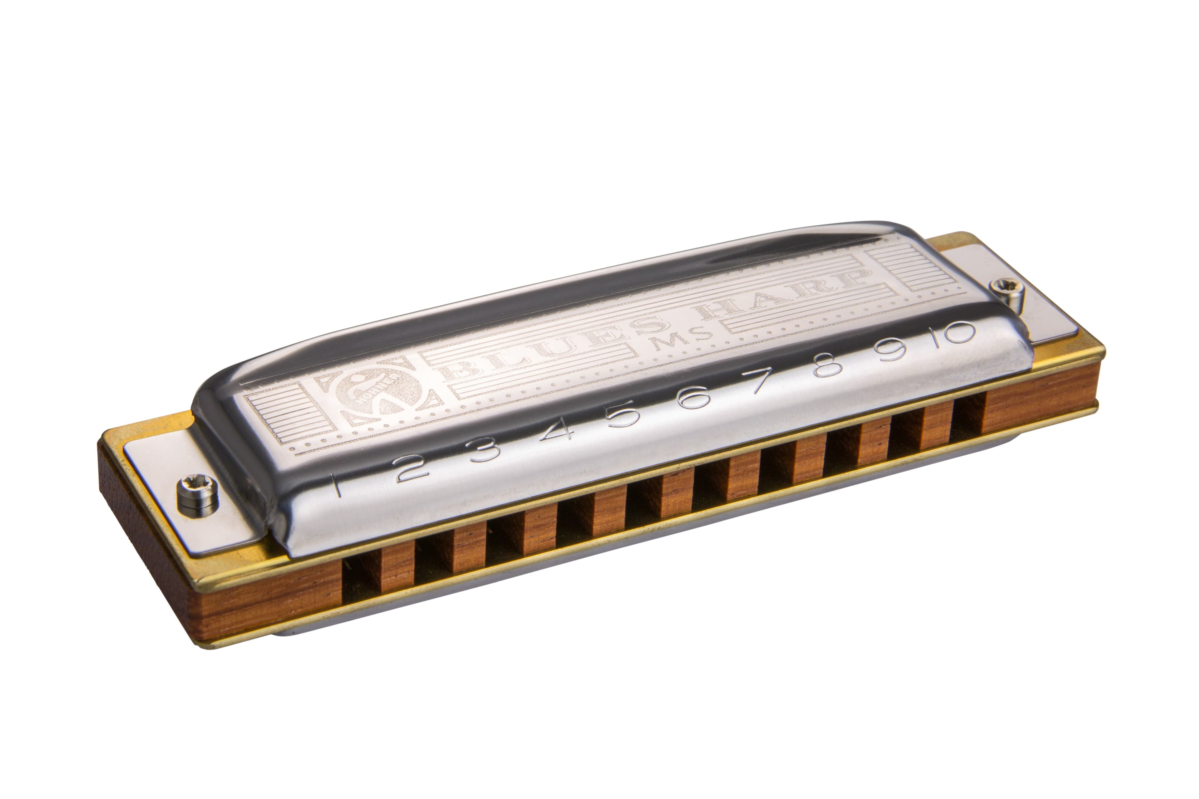 Hohner MS Series Blues Harp Harmonica diatonique A clé 10 trous