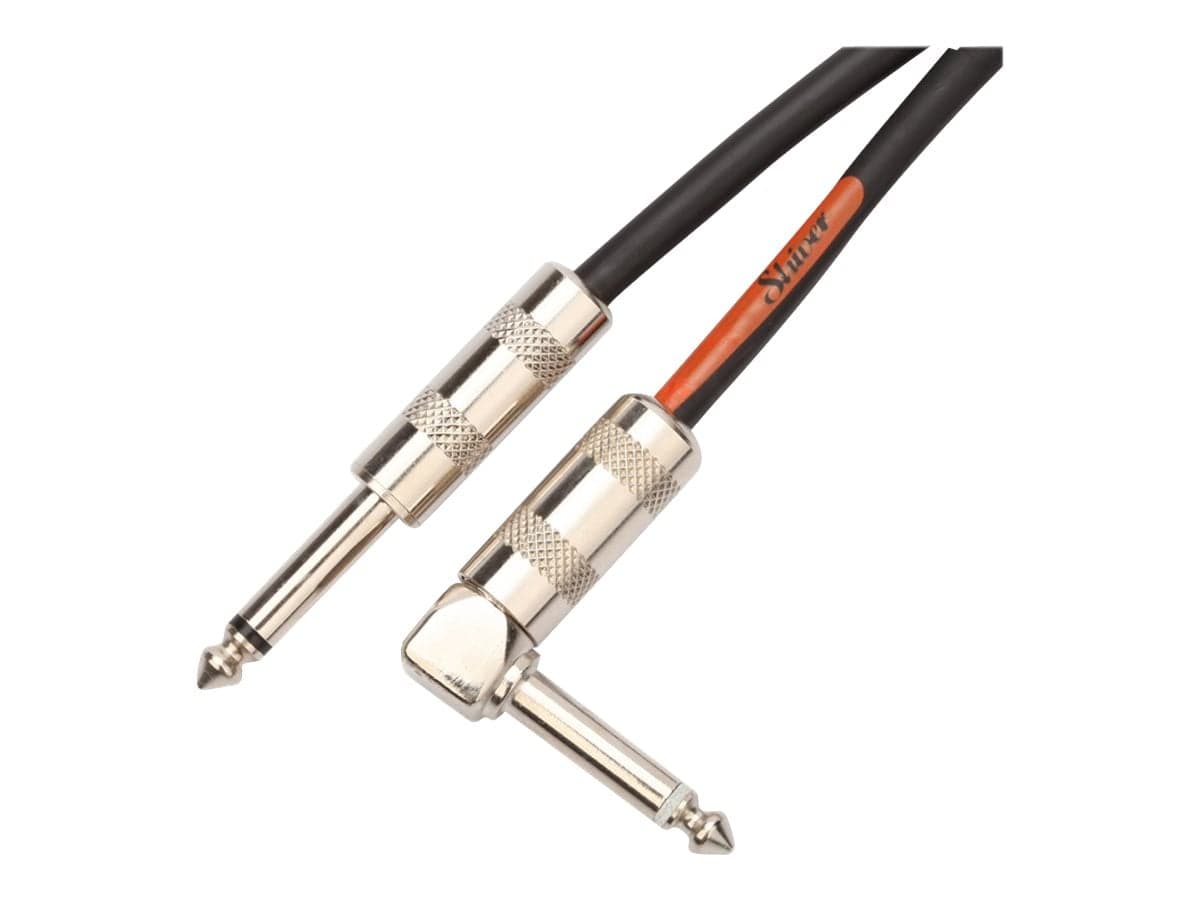 Shiver Câble jack 6,35mm coudé longueur 3 m