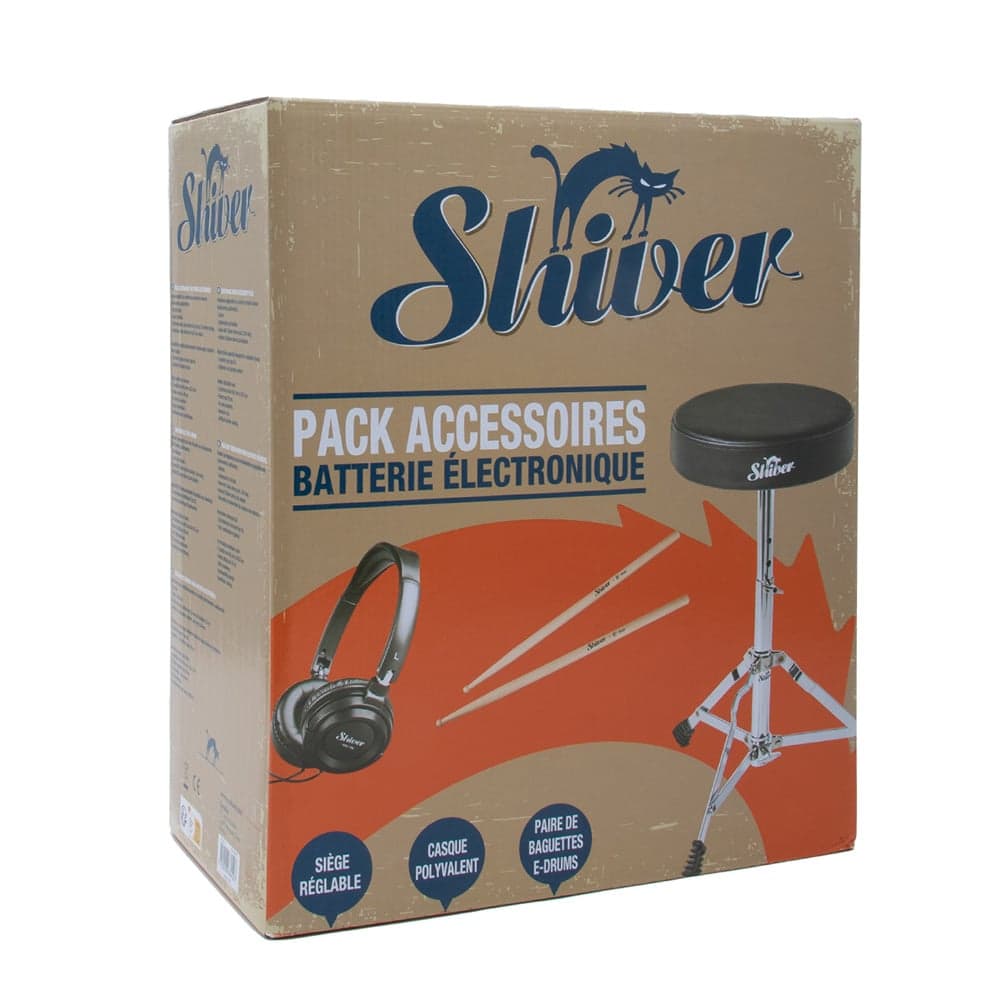 Shiver Casque, siège et baguettes