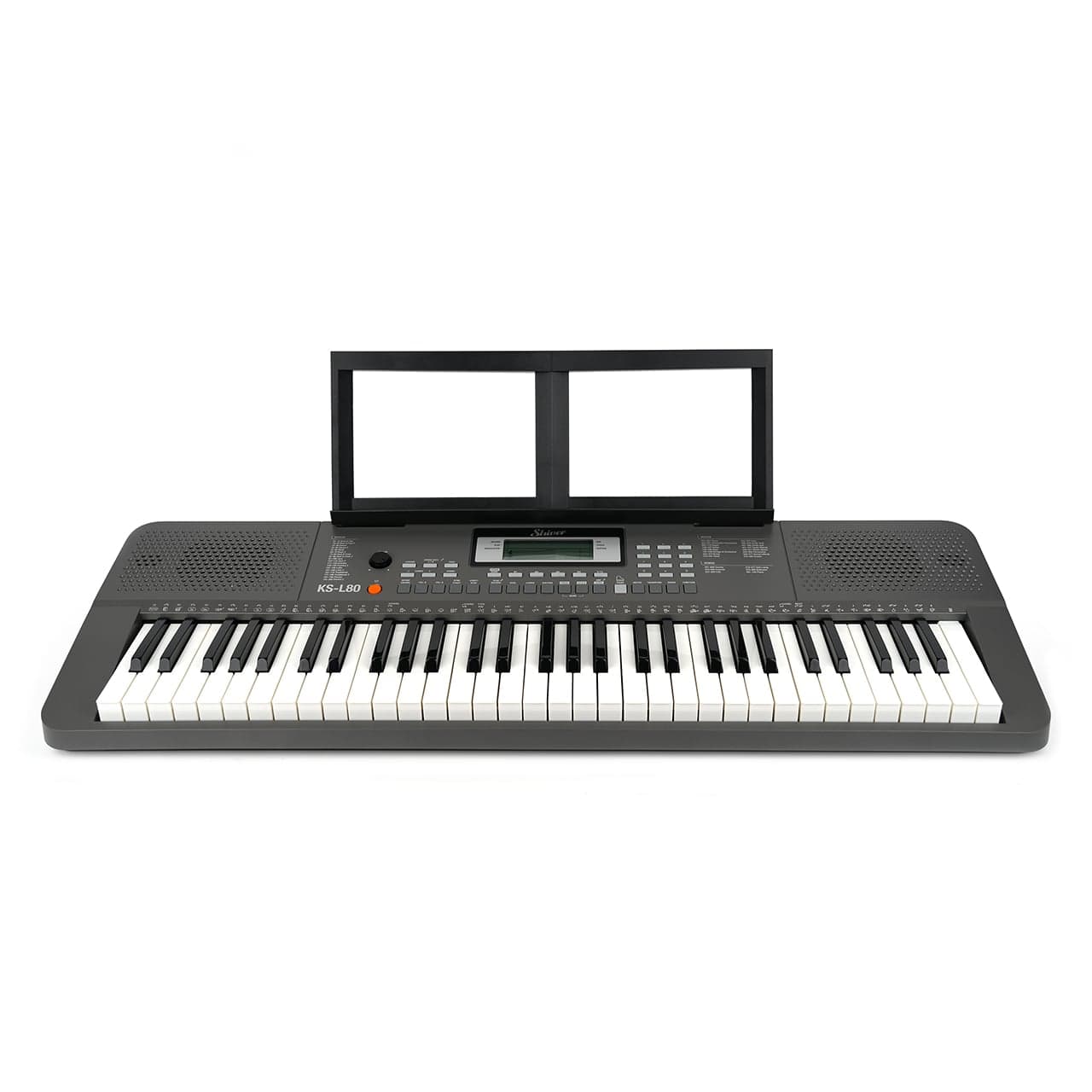Shiver arrangeur KS-L80 61 touches lumineuses Gris métallisé