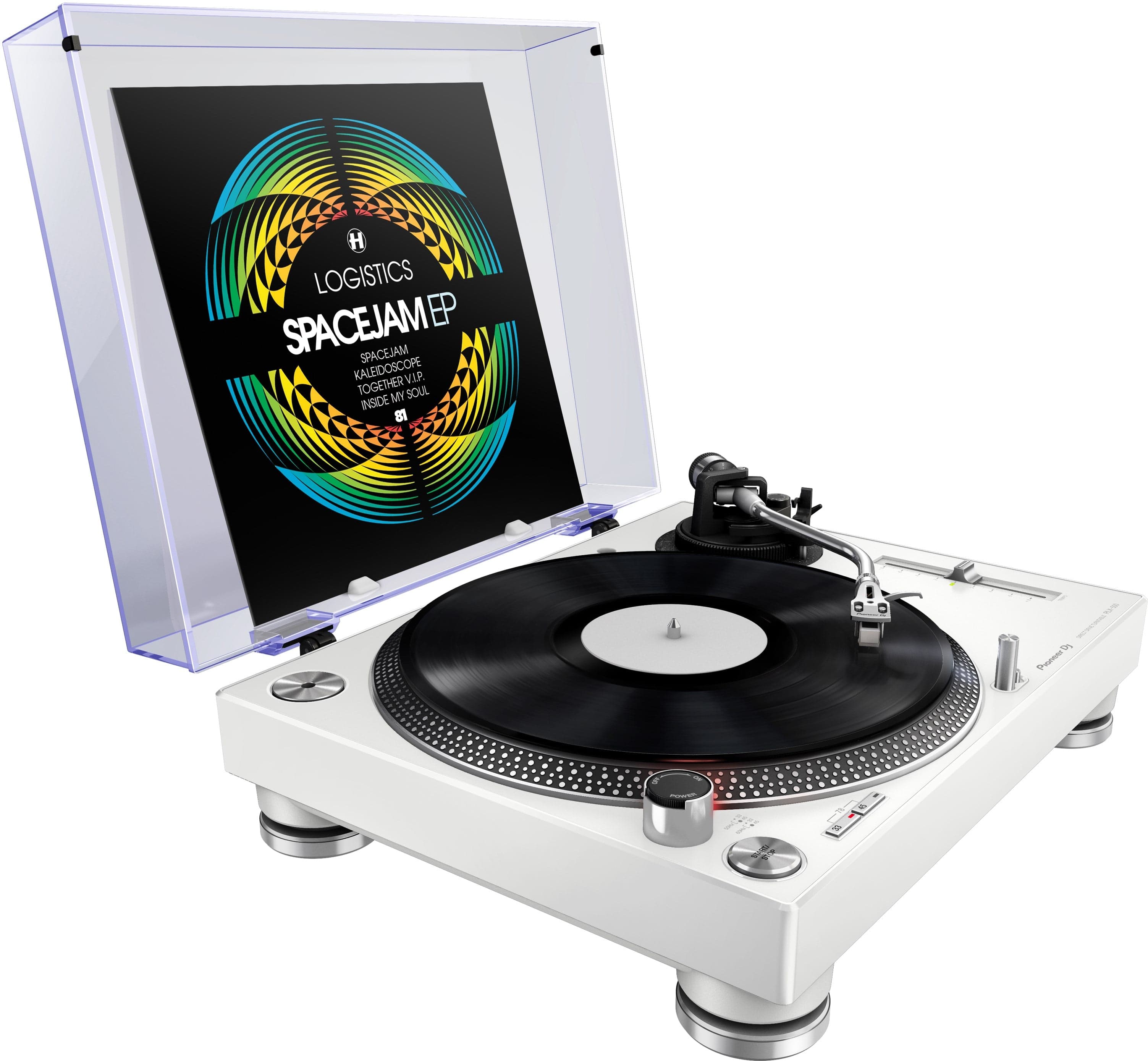 Pioneer DJ PLX-500 Platine vinyle Blanc
