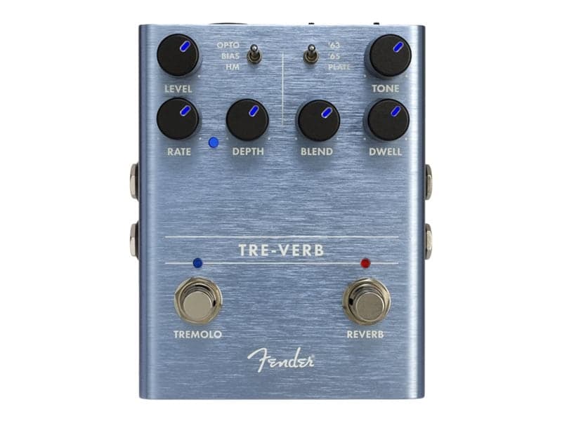 Fender Tre-verb Pdéale reverb et trémolo numérique