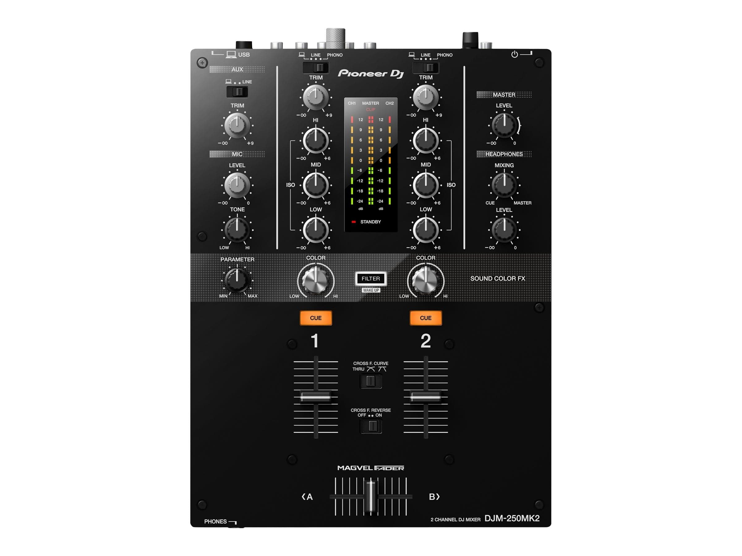 Pioneer DJ DJM-250MK2 Mixeur numérique Rack-montable
