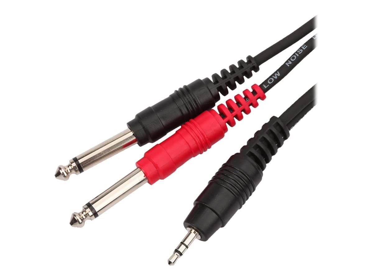 Shiver Câble 1 jack 3,5mm / 2 jack 6,35 mm longueur 3 m