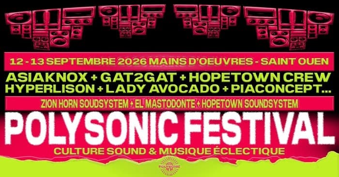 Affiche, Polysonic Festival