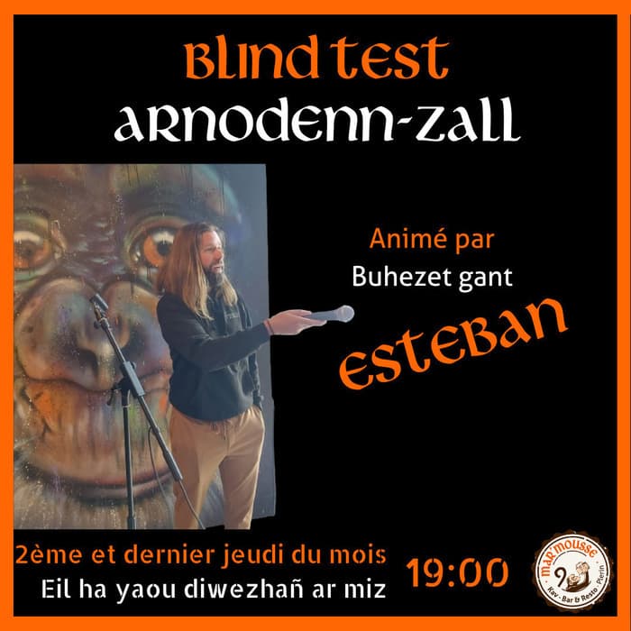 Affiche, Blind test à la gueulante