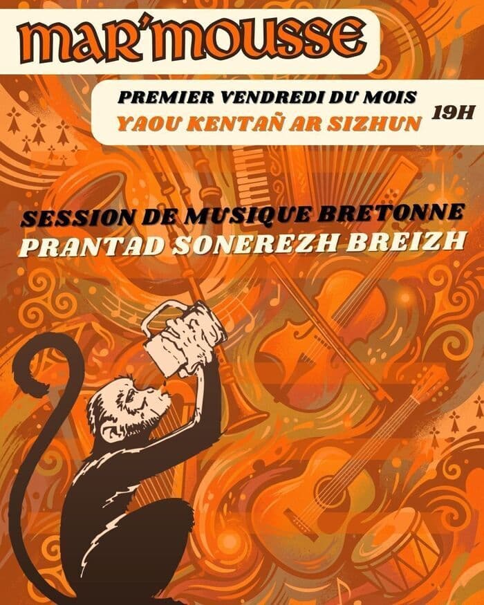 Affiche, Session de musique bretonne