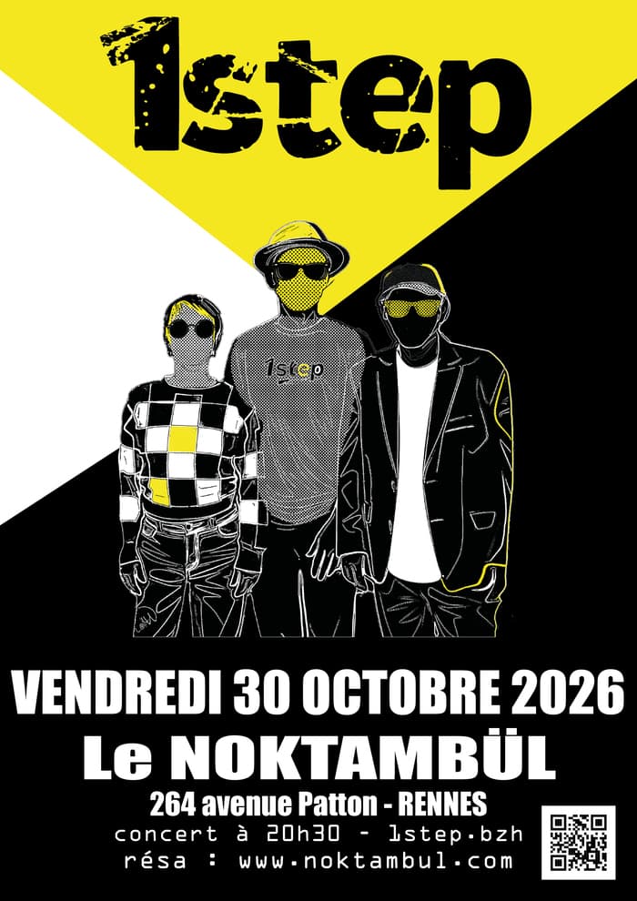 Affiche, 1step en concert