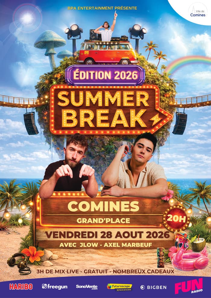 Affiche, Le Summer Break à Comines