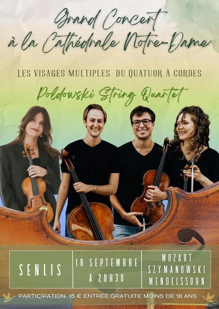 Affiche, Concert Cathédrale Notre-Dame