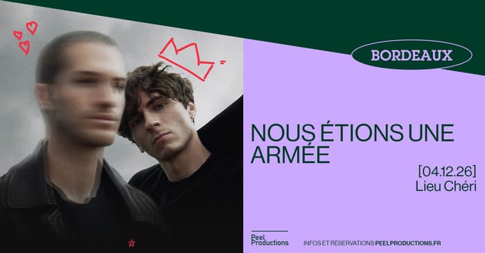 Affiche, NOUS ÉTIONS UNE ARMÉE|Lieu Chéri - 04 décembre 2026