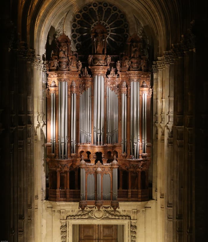 Affiche, Audition d'orgue de Thomas Ospital