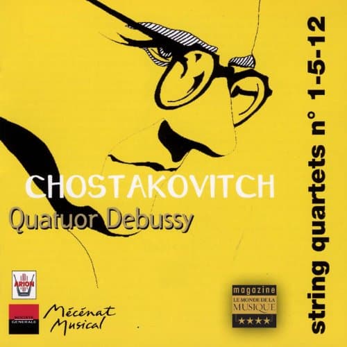 Quatuor Debussy, Streichquartette Vol.3 (Nr.1,5 & 12)