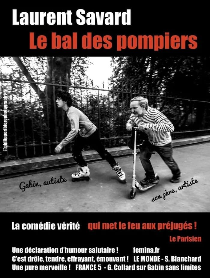 Affiche, « Le bal des pompiers » (de et par Laurent Savard)