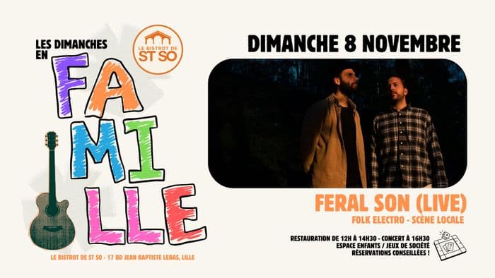 Affiche, Les Dimanches en Famille