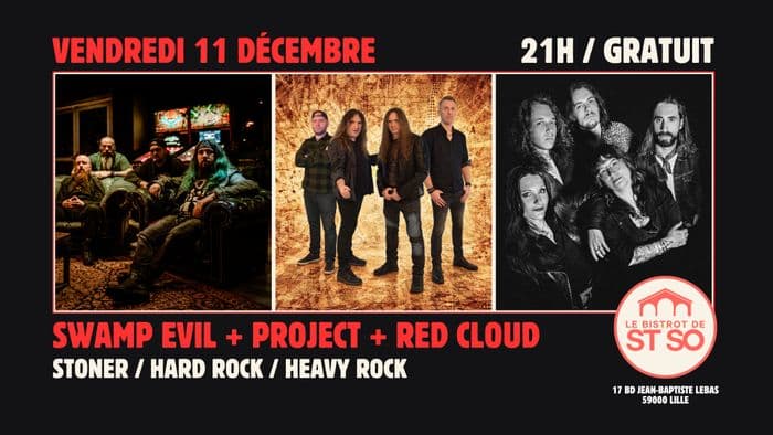 Affiche, Swamp Evil + Project + Red Cloud