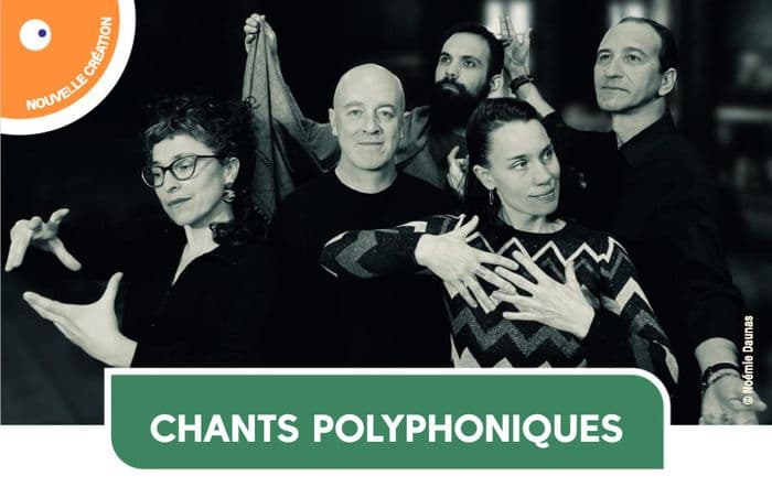 Affiche, Chants Polyphoniques - La rue des Lilas