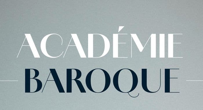 Affiche, Académie baroque - concert d'ouverture