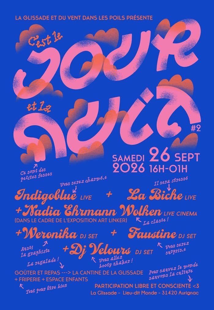 Affiche, DJset - Performance - Expo "C'est le jour et la nuit"