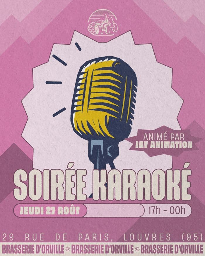 Affiche, Soirée Karaoké