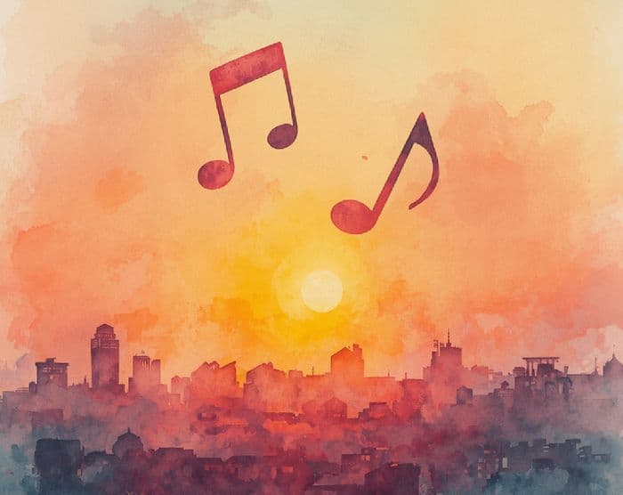 Affiche, Aurore musicale : théâtre et musique
