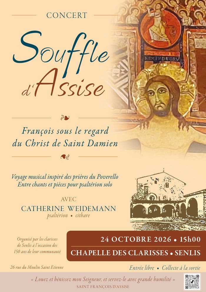 Affiche, Concert « Souffle d'Assise »