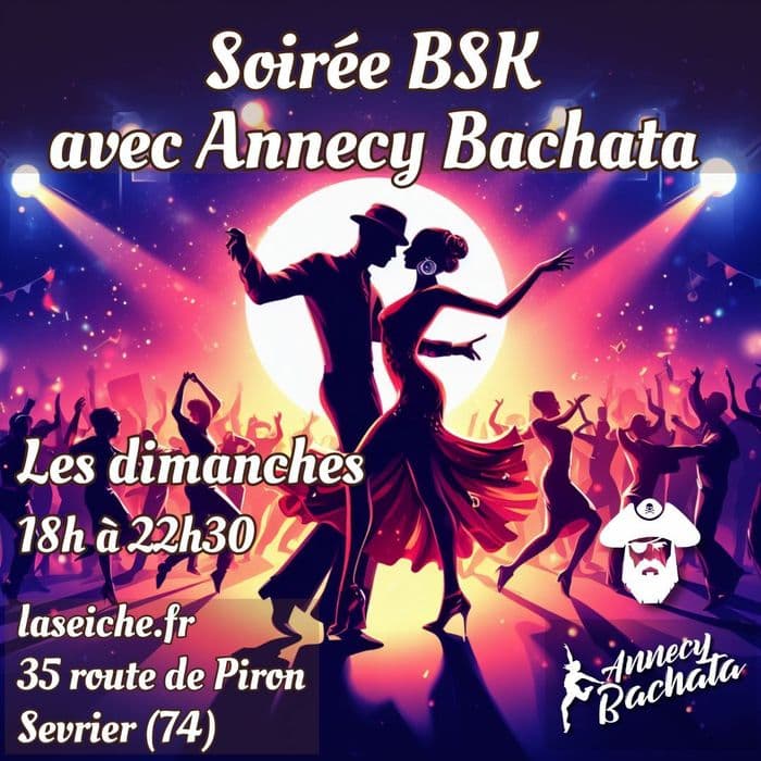 Affiche, Dimanche salsa, bachata, kizomba à La Seiche