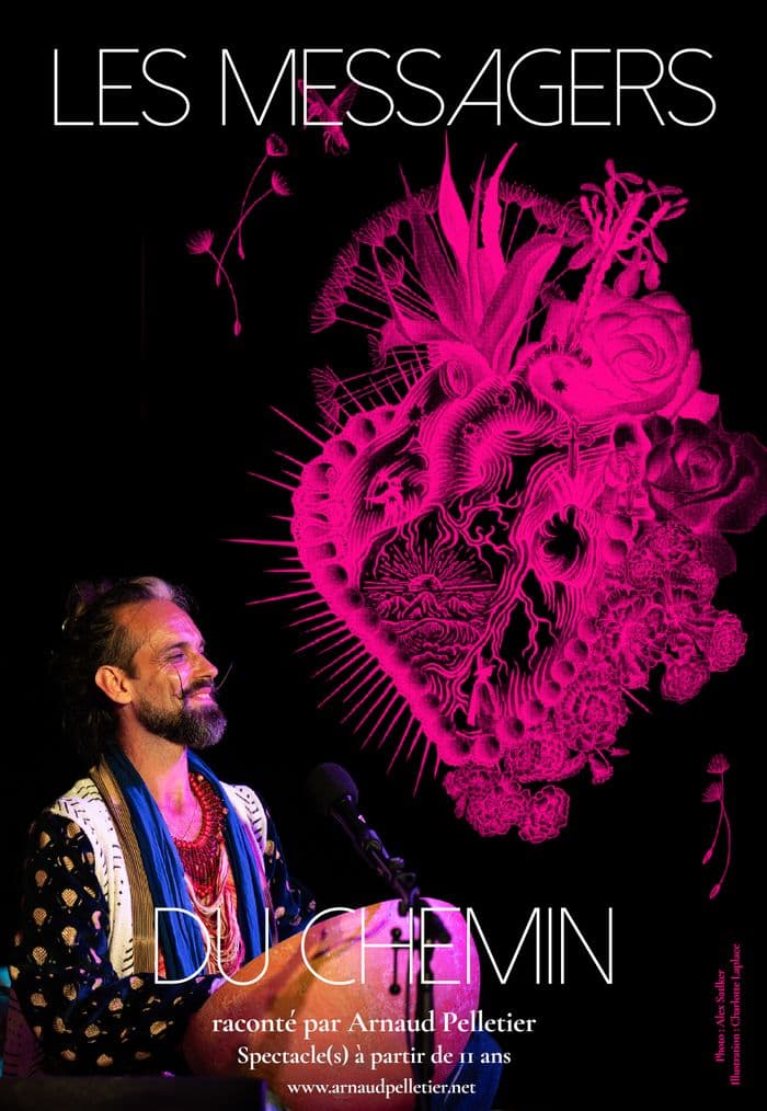 Affiche, Les Messagers du Chemin au Théâtre de l'Imprévu - ÉPINAL