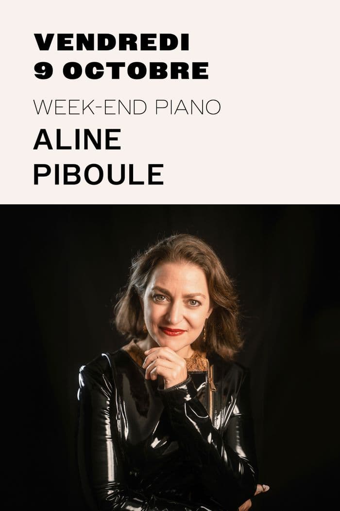 Affiche, Aline Piboule - Piano