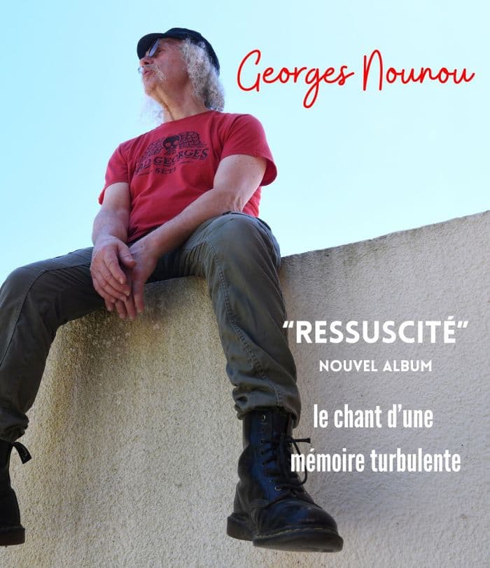 Affiche, Georges Nounou, "Ressuscité", nouvel album