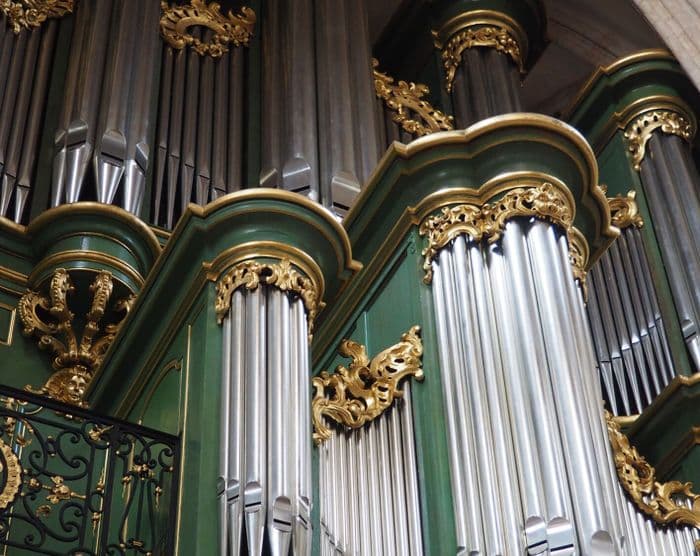 Affiche, Heure de l’orgue