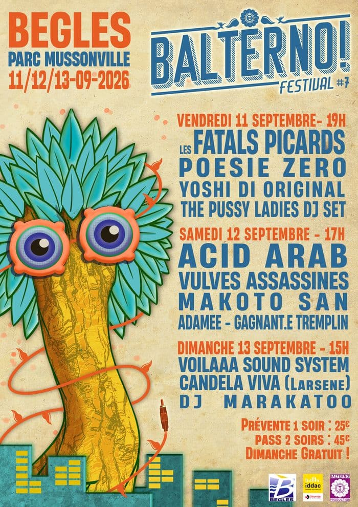Affiche, Festival BALTERNO!