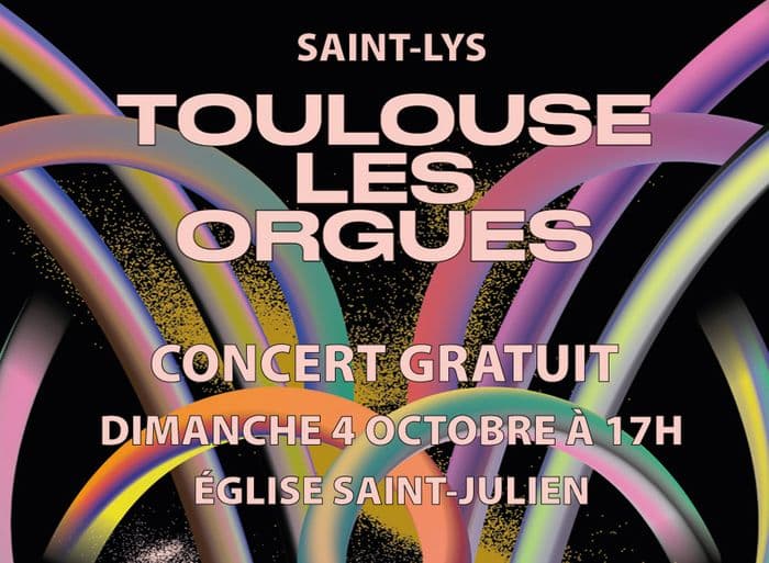 Affiche, Concert Toulouse les Orgues
