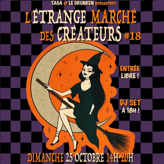 Affiche, 💀 L'Etrange Marche des Createurs #18 🎃