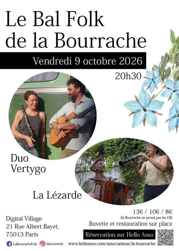 Affiche, Bal de la Bourrache