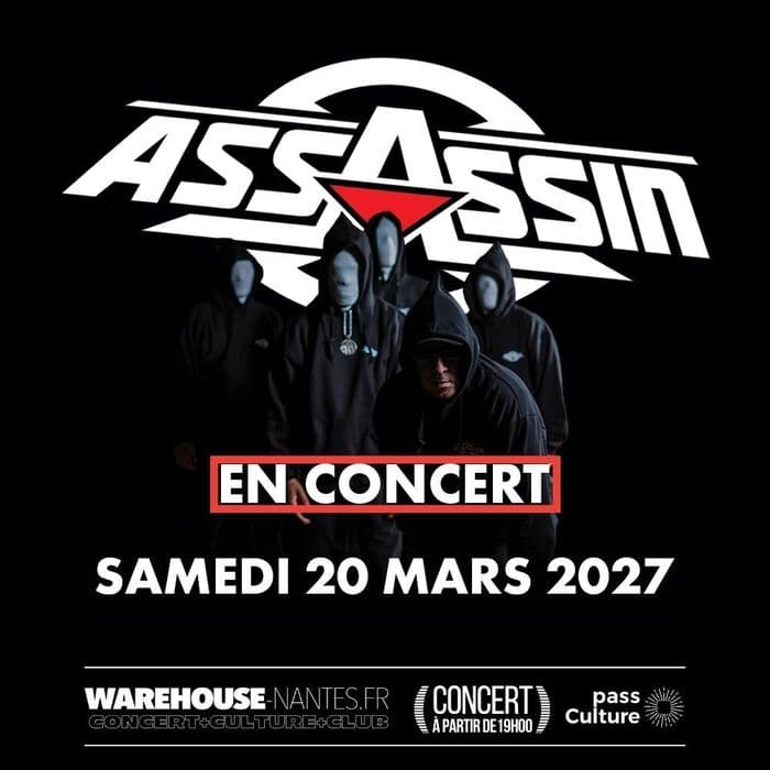 Affiche, ASSASSIN en concert à Nantes