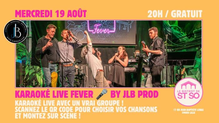 Affiche, Karaoké Live Fever