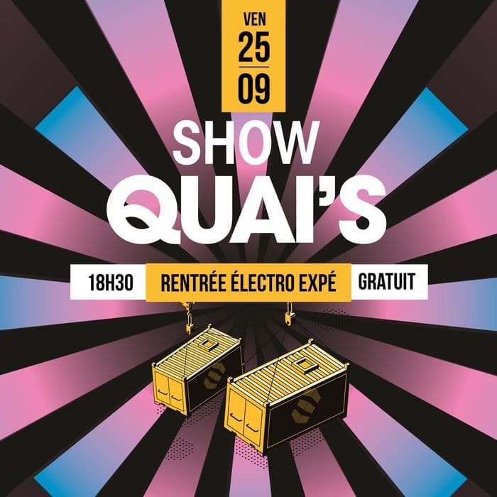 Affiche, Show Quai'S Rentré Électro Expé : Nile.n + Palipnol + Février