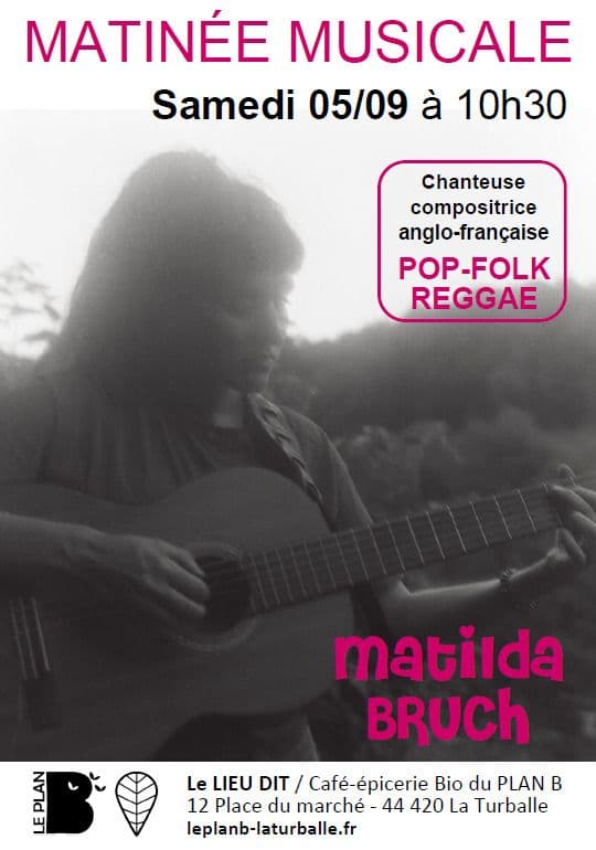 Affiche, Matinée musicale : Matilda BRUCH