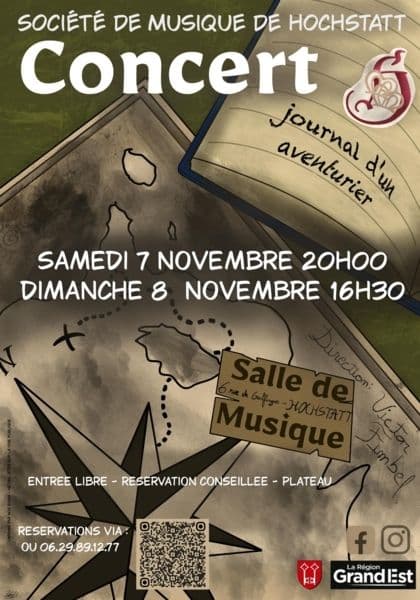 Affiche, Concert d'automne