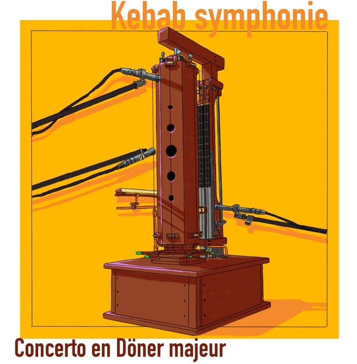 Affiche, "Kebab Symphonie" : performance [festival Les Guitares]