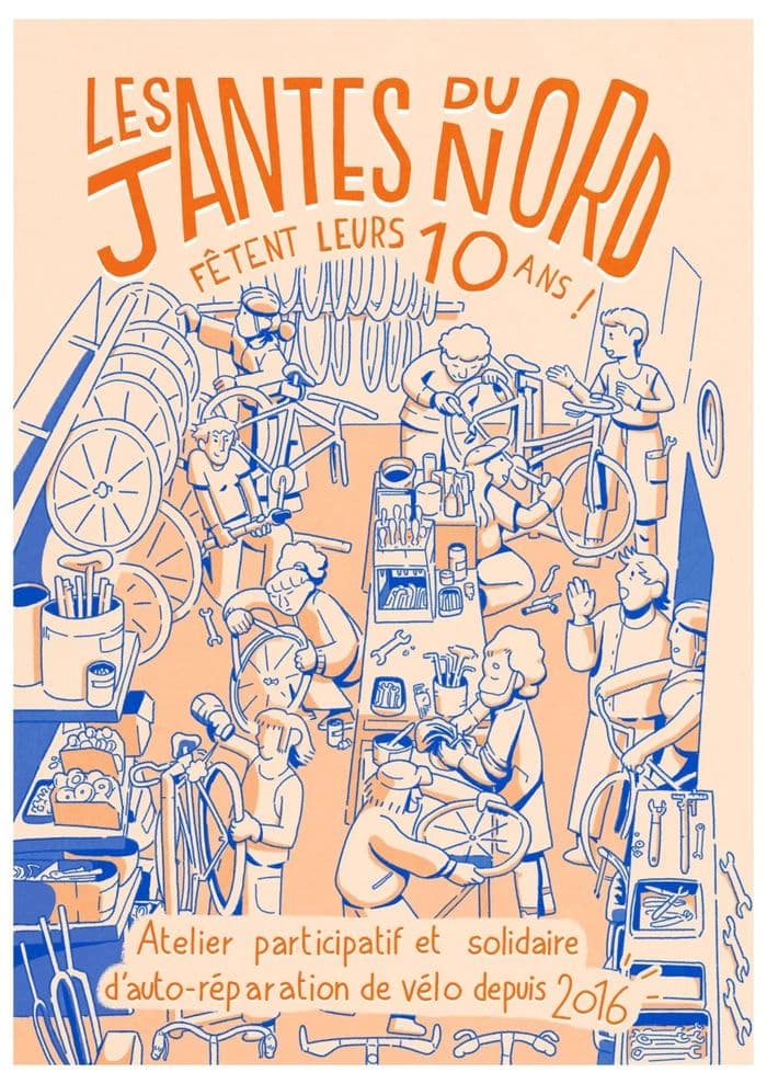 Affiche, Les 10 ans des jantes du Nord