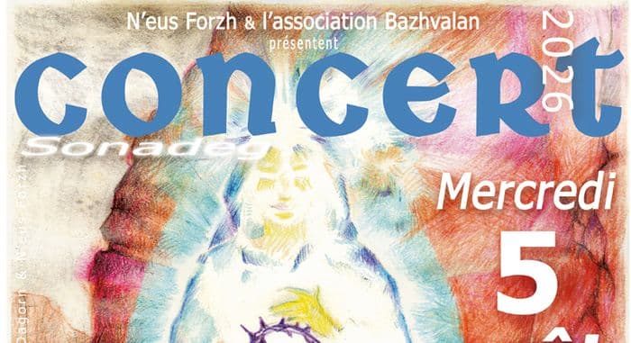 Affiche, Concert Chant de Bretagne d'hier et d'aujourd'hui