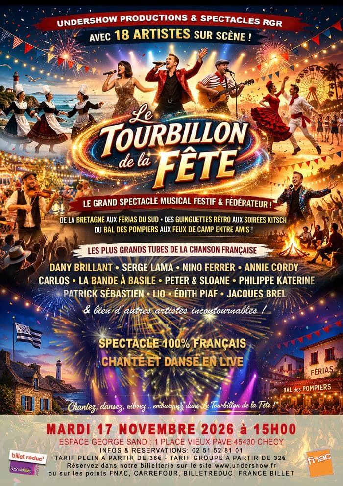 Affiche, Le Tourbillon de la Fête