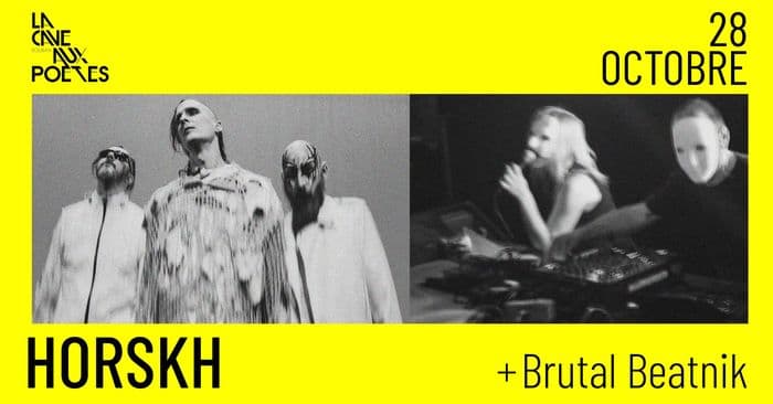 Affiche, Horskh + Brutal Beatnik