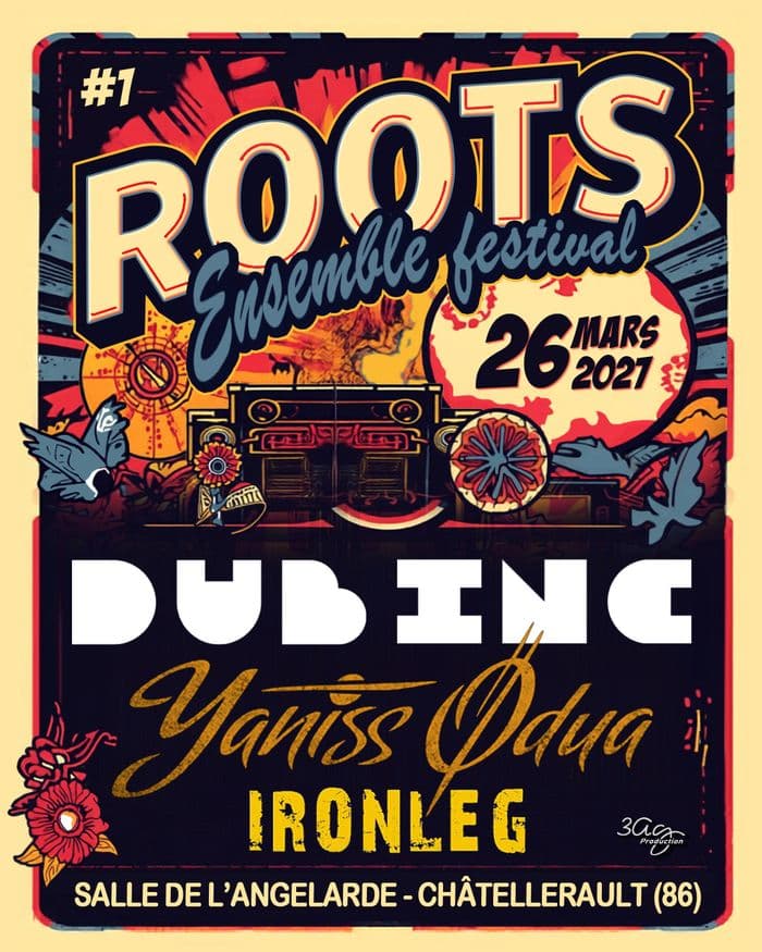 Affiche, Festival Roots - Reggae