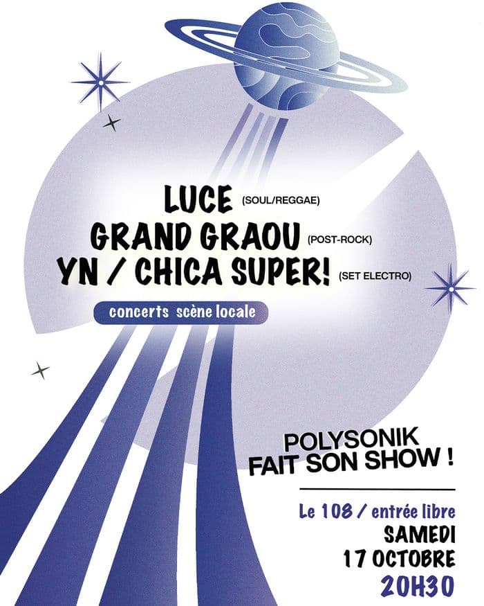 Affiche, Polysonik fait son show